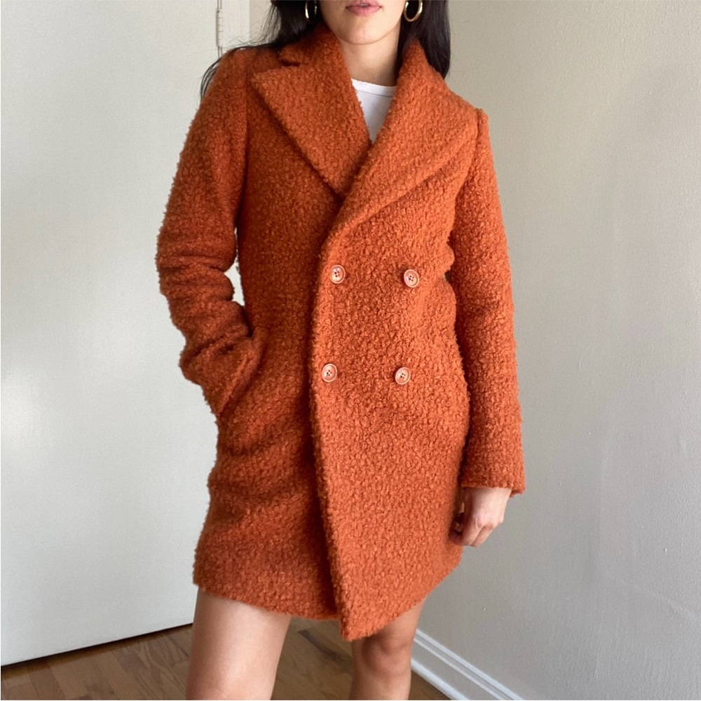 Orange Peacoat